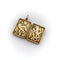 Pendentif Pendentif médaillon victorien celte rectangulaire en or 14K 58 Facettes