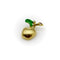Pendentif Pendentif charm pomme vintage en or 18k, diamants et émail 58 Facettes