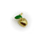 Pendentif Pendentif charm pomme vintage en or 18k, diamants et émail 58 Facettes