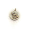 Pendentif Cute as a Button - Pendentif médaille lapin en or 14K et rubis 58 Facettes