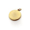 Pendentif Cute as a Button - Pendentif médaille lapin en or 14K et rubis 58 Facettes