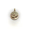 Pendentif Cute as a Button - Pendentif médaille sanglier en or 14k et rubis 58 Facettes