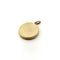 Pendentif Cute as a Button - Pendentif médaille sanglier en or 14k et rubis 58 Facettes