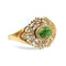 Bracelet Signature - Bracelet manchette en or 14K, jade vert et perles de culture 58 Facettes