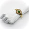 Bracelet Signature - Bracelet manchette en or 14K, jade vert et perles de culture 58 Facettes