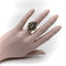 Bague 54 Georgian Revival - Bague en or jaune 14 carats, argent et diamants 58 Facettes