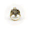 Bague 54 Georgian Revival - Bague en or jaune 14 carats, argent et diamants 58 Facettes