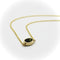 Collier Signature - Collier en or jaune 14 carats et tourmaline verte 58 Facettes