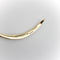 Collier Ed Wiener - Collier ras-de-cou moderniste sculptural en or 14K et perle 58 Facettes
