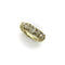 Bague 55 Bague cinq pierres en or 18K et diamants taille Old Mine 58 Facettes A1001A