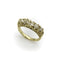 Bague 55 Bague cinq pierres en or 18K et diamants taille Old Mine 58 Facettes A1001A