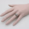 Bague 55 Bague édouardienne - Bague en platine aux diamants taille Peruzzi 58 Facettes A1001Q