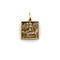 Pendentif Pendentif ingot carré style Egyptian Revival en or 14K 58 Facettes