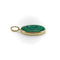 Pendentif Signature - Pendentif oval en or 14k et malachite 58 Facettes