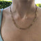 Collier Collier - Chaîne maille trombone en or jaune 14k 58 Facettes