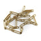 Collier Collier - Chaîne maille trombone en or jaune 14k 58 Facettes