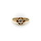 Bague Bague victorienne en or 14K avec diamant taille ancienne 58 Facettes
