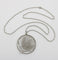 Collier Édouardien - Collier pendentif médaillon blé ajouré en platine et or 18k diamants 58 Facettes