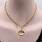 Pendentif Médaille intaille Cupidon - Pendentif en or 14 carats 58 Facettes