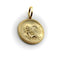 Pendentif Médaille intaille Cupidon - Pendentif en or 14 carats 58 Facettes