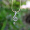 Pendentif Vintage - Pendentif clé de sol en or blanc 18k et diamants 58 Facettes