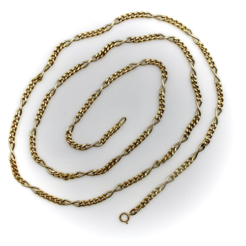 Collier Chaîne - Collier maille gourmette et infini en or 18 carats 58 Facettes