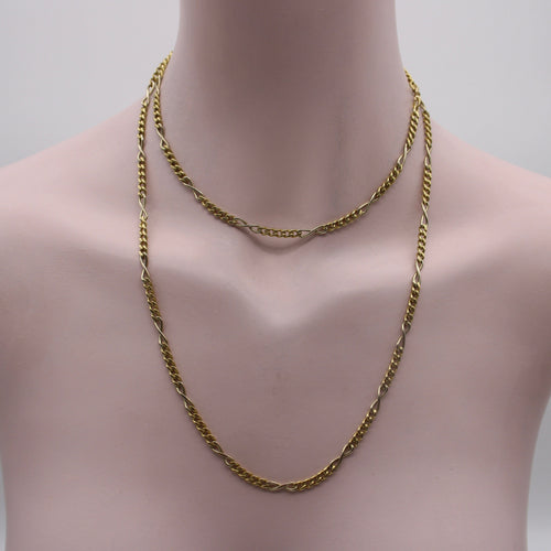 Collier Chaîne - Collier maille gourmette et infini en or 18 carats 58 Facettes