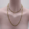 Collier Chaîne - Collier maille gourmette et infini en or 18 carats 58 Facettes