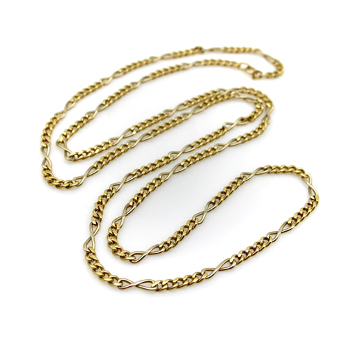 Collier Chaîne - Collier maille gourmette et infini en or 18 carats 58 Facettes