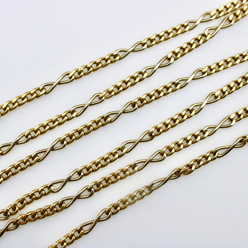 Collier Chaîne - Collier maille gourmette et infini en or 18 carats 58 Facettes