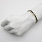 Bracelet Bracelet victorien en or 14K, émail noir et diamant 58 Facettes A1002K
