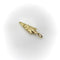 Pendentif Signature Collection - Pendentif flèche allongée en or jaune 14k 58 Facettes