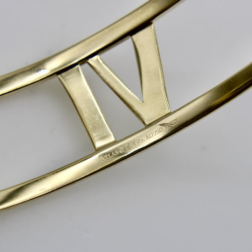 Montre Tiffany & Co. Atlas - Bracelet vintage en or jaune 18K 58 Facettes A2000F