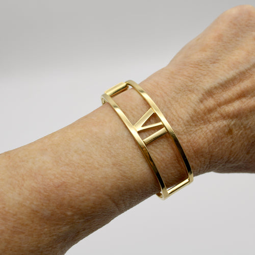Montre Tiffany & Co. Atlas - Bracelet vintage en or jaune 18K 58 Facettes A2000F
