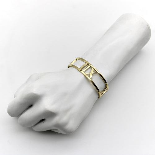Montre Tiffany & Co. Atlas - Bracelet vintage en or jaune 18K 58 Facettes A2000F