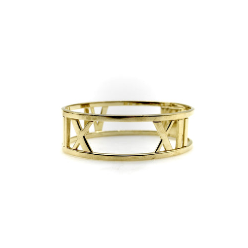 Montre Tiffany & Co. Atlas - Bracelet vintage en or jaune 18K 58 Facettes A2000F