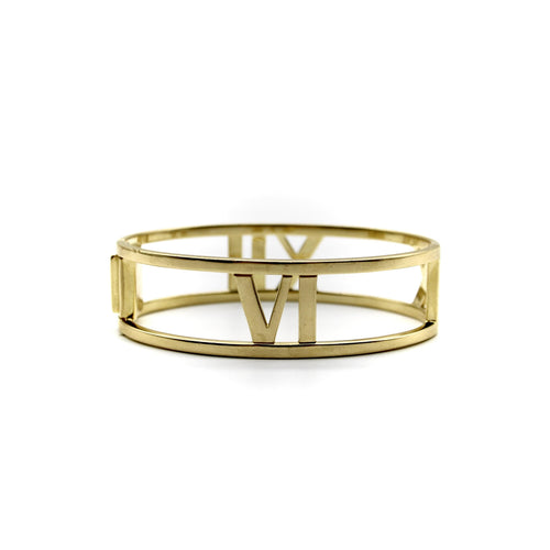 Montre Tiffany & Co. Atlas - Bracelet vintage en or jaune 18K 58 Facettes A2000F