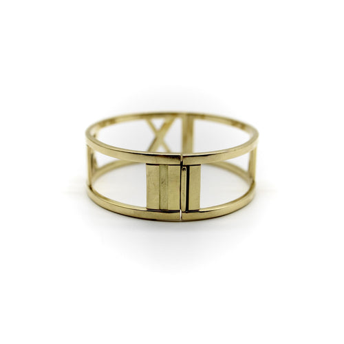 Montre Tiffany & Co. Atlas - Bracelet vintage en or jaune 18K 58 Facettes A2000F