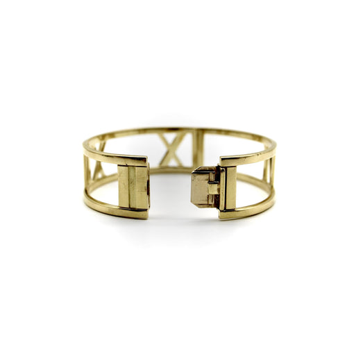 Montre Tiffany & Co. Atlas - Bracelet vintage en or jaune 18K 58 Facettes A2000F