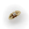 Bague 54 Bague victorienne en or 14 carats avec diamant taille old mine 58 Facettes