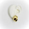 Boucles d'oreilles Bassani - Boucles d’oreilles sculpturales vintage en or jaune 18k 58 Facettes A1001L