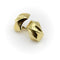 Boucles d'oreilles Bassani - Boucles d’oreilles sculpturales vintage en or jaune 18k 58 Facettes A1001L