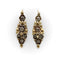 Boucles d'oreilles Boucles d’oreilles victoriennes espagnoles en or 18K, argent et diamant 58 Facettes A1002H