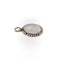 Pendentif Médaille Madonna - Pendentif en or jaune 18 carats et platine 58 Facettes