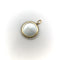 Pendentif Médaille Madonna - Pendentif en or jaune 18 carats et platine 58 Facettes