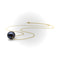 Collier Collier en or 14K avec perle noire des mers du Sud 58 Facettes