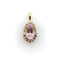Pendentif Pendentif vintage en or 14 carats, kunzite et diamants cognac 58 Facettes