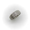 Bague Art déco - Bague bandeau trois rangs pavés en or blanc 18k et diamants 58 Facettes A2001R
