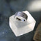 Bague Art déco - Bague bandeau trois rangs pavés en or blanc 18k et diamants 58 Facettes A2001R