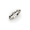 Bague 53 Bague vintage en or blanc 14k à diamants 58 Facettes